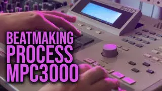 Beatmaking Process with Akai MPC 3000 and Vinyl Samples | #mpc3000 |
