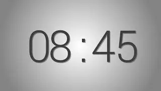 8 Minutes 45 seconds countdown Timer - Beep at the end | Simple Timer (nine min forty-five sec)