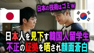 【スカッと】「日本のITはゴミｗ」日本の技術を見下し、研究成果を盗んだ韓国人留学生&rarr;発表会で不正の証拠をバラ撒いた結果...