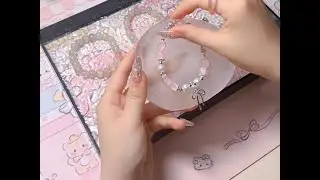 Immersive packaging - matching bracelet ring necklace as you wish #resin hair clips