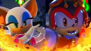 Sonic Racing CrossWorlds Gameplay Part 130 - Rouge X Charmy - Boom Boo Grand Prix