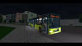 MAN NL363-15 Lion's City #651 Linia 124 MZK Gorzów Wielkopolski ♪ Wentylator ♪