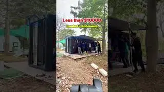 20ft expandable container house airbnb #volferda #tinyhouse #prefabhouse  #airbnb#expandablehouse