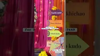 Perfect Mehndi Decor #delhi #shortsfeed #shortsviral #shorts #viral #viralshots #mehndidecor #decor