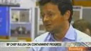 BP's Hayward Reassures Employees, Downplays Spill Damage: Video