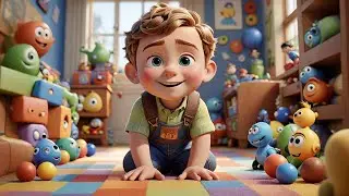 Baby Nino Builds a Castle | Construction Song for Kids | Learning Through Play and Rhymes