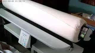 Care of Altar Linens 4:  Ironing Linens with a Mangle
