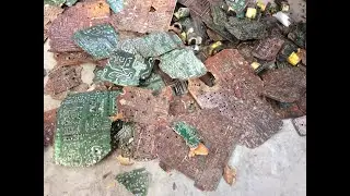 PCB Dismantling System Electronic Components Disassembling Process
