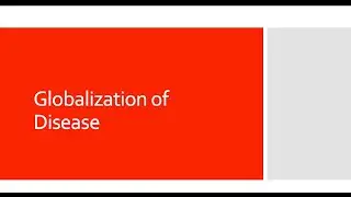 Globalization of Diseases