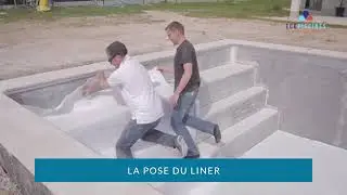 EcoPiscines - La pose du liner