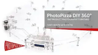 PhotoPizza DIY 360&deg; PRODUCT PHOTOGRAPHY TURNTABLE