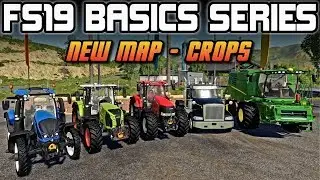 STARTING A NEW MAP - EQUIPMENT FOR DOING CROPS | FARMING SIMULATOR 19