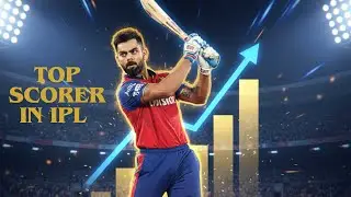 Top Run Scorers in Cricket History (2008&ndash;2025) &ndash; Bar Race