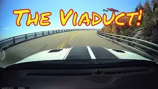 Driving the North Carolina Linn Cove Viaduct Blue Ridge Parkway
