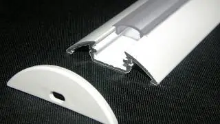 Coloured Aluminium Profiles for linear LED Lighting