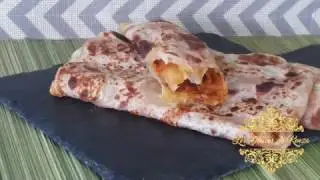 Mhadjeb - Mahjouba recette Algerienne - Msemen farci Algérien Recette Ramadan  par Etape avec Astuce