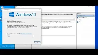 How to install & enable Hyper V on Windows 10 using command line