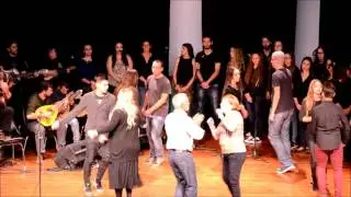Tajaraste o tanganillo de Teno Alto por el Grupo Folkl&oacute;rico de la Facultad de Educaci&oacute;n ULL 18dic15