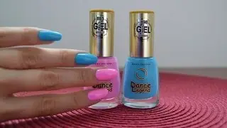 Обзор лаков под номерами 893 и 898 из коллекции Эмаль Gel Effect фирмы Dance Legend