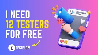 How to get 12 Testers for FREE (in 2026) | Google Play | Closed Testing | TestFlow