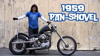 Чоппер Pan-Shovel Бруно 1959 года выпуска