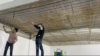 How to install plaster ceiling frames super quickly - Professional tips for efficiency!