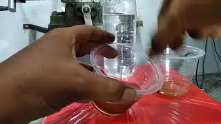 membuat cutting oil / bromus , make cutting oil