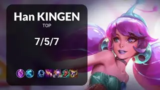 Han Kingen Gwen vs K'Sante TOP - KR EMERALD Patch 13.14