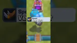 Какая самая быстрая карта в Clash Royale? #clashroyale #shorts