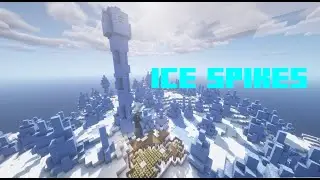 Simple Ice Spikes Base in 5 minutes (Minecraft)