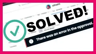 ❌ There was an error in the approval. please try again. opensea! ✅ SOLVED!