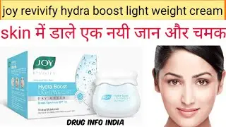 Joy revivify hydra boost day cream review