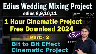 1 Hour Cinematic Online Project 2 Edius  | Edius Project Free  Download | bipin tech