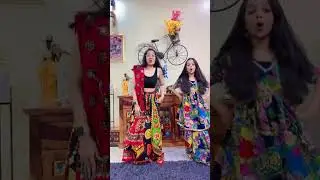 Ready for Garba night 😉💗  | Rate out of 10 🔥 | CUTE SISTERS SHORTS #FestiveWithShorts #shorts