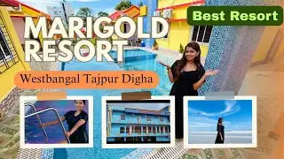 Tajpur Beach Resort near Digha &ndash; Full Tour of Marigold Resort, West Bengal #muskanrana #shorts 
