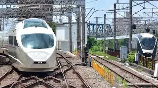 小田急江ノ島線「藤沢駅」定点観測＠鉄道大好きタレントと行く！特急ロマンスカー・VSE全線走破ミステリー（7月17日 日曜日）