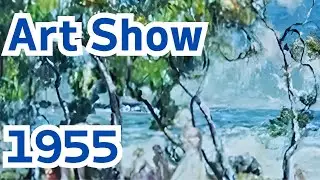 Art Show [1955] Melbourne, Outdoor Art Show, Moomba Festival