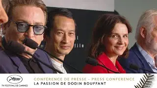 La Passion de Dodin Bouffant &ndash; Press Conference &ndash; EV &ndash; Cannes 2023