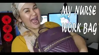 What's Inside My Nurse Work Bag? | ICU Nurse | Charot Edition