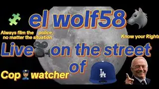 Cop activities first amendment🗣️ out here with  #sgvnewsfirst #copwatch @elwolf58 
