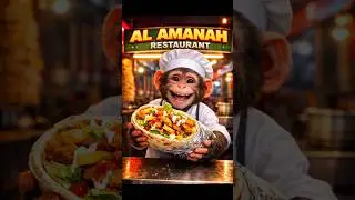 Viral Al Amanah Chicken Roll&hellip; Cooked by a Monkey! 🤯