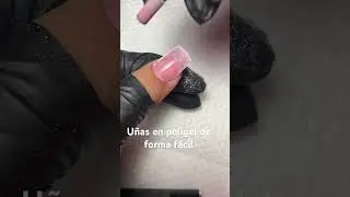 #poligel #nails #nailart #naildesign #nailpolish #u&ntilde;as #nailtech