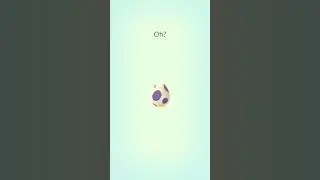 my 10km egg hatch Pok&eacute;mon go 🍳 #pokemongo #egg #hatching