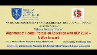 Alignment of Health Profession Education with NEP-2020 - A Way forward