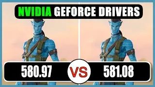 NVIDIA drivers 580.97 vs 581.08 - Valorant, Fortnite, CS2, Marvel Rivals | RTX 5070 & 5800X3D | 4K