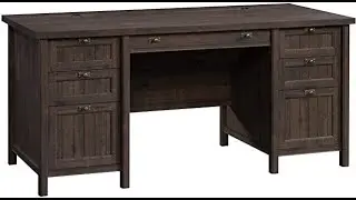Review Sauder Costa Executive Desk 2021
