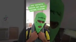 How Fortnite sweats get ready before playing Fortnite
