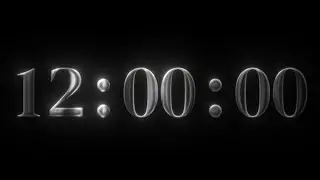 12 Hour timer | 720 minutes timer | metallic material timer
