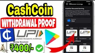 CashCoin App Withdrawal Proof 🔥🤑 CashCoin App Real Or Fake 💥💰 New Online Earning App 2025