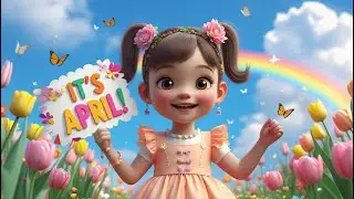 It&rsquo;s April! A Joyful Springtime Rhyme 🌦️🌈🦋 | Month of the Year Song| Calendar Song for Kids